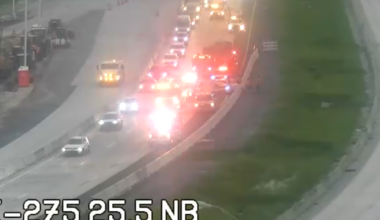 Two left lanes on I-275 in St. Pete blocked due to crash
