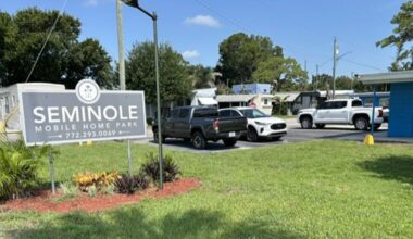 Person shot, killed while attempting to enter residence at mobile home park