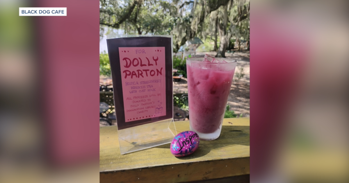 Local cafe honors Dolly Parton with special drink