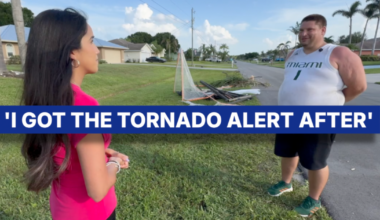 Port St. Lucie residents say tornado alerts came too late