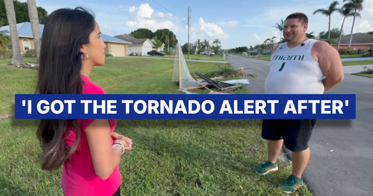 Port St. Lucie residents say tornado alerts came too late