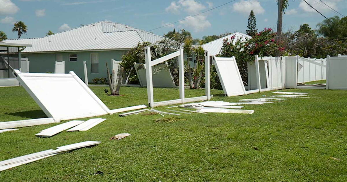Port St. Lucie tornado: 75 mph winds leave trail of damage