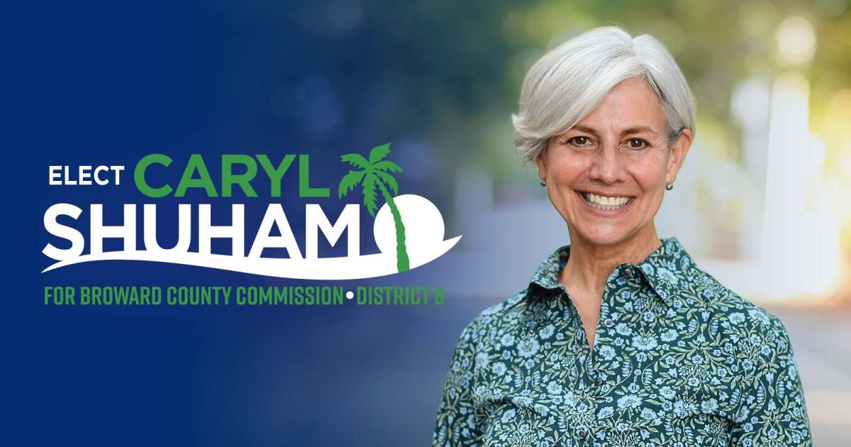 Caryl Shuham wins Broward Commission District six race