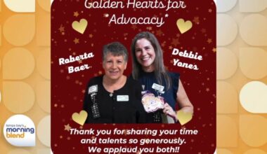 The Tampa Bay Golden Hearts Award