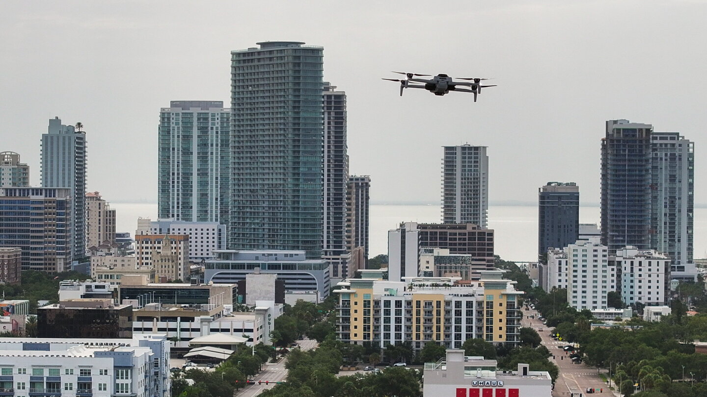 ‘You’re not going to outrun a drone’: How St. Petersburg police are putting UAVs to work