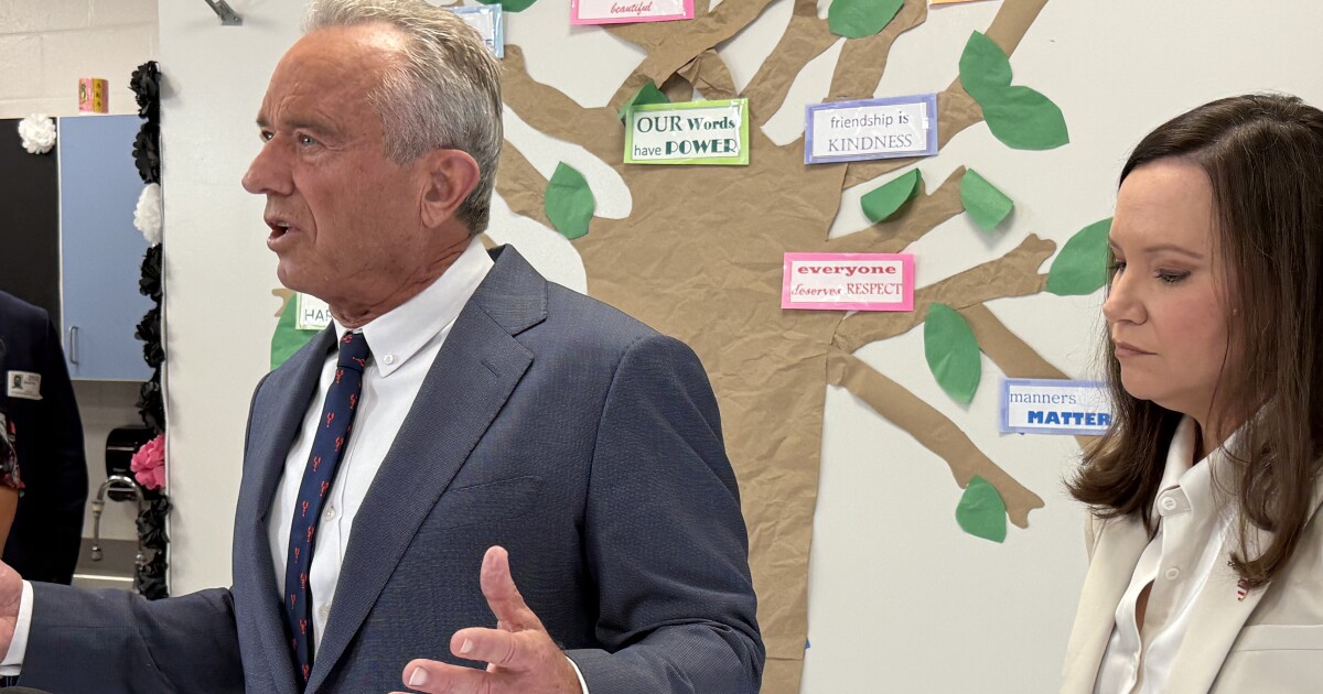 During a Tampa visit, RFK Jr. urges measles vaccinations