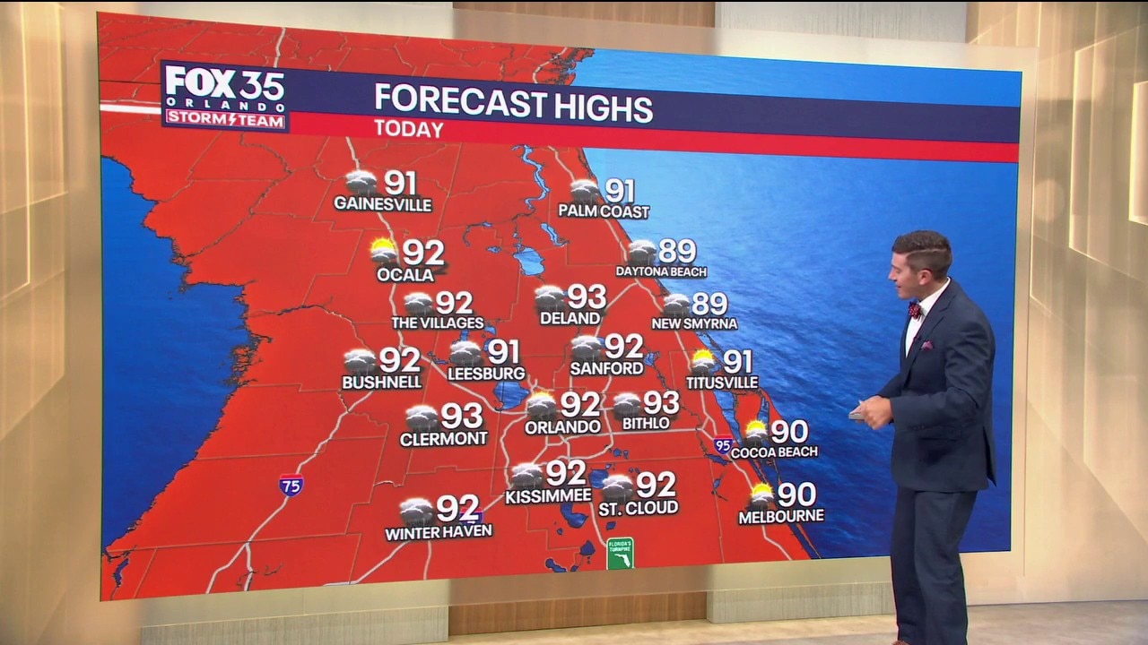 Orlando AM Weather Forecast: Central Florida rain chances stay high as we kick-off the weekend 