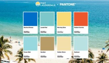 THE COLOURS OF GREATER FORT LAUDERDALE: A custom Pantone® colour palette becomes a new way to connect with travellers