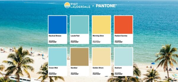 THE COLOURS OF GREATER FORT LAUDERDALE: A custom Pantone® colour palette becomes a new way to connect with travellers