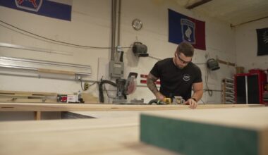 Crafting a new path: Army veteran finds purpose in running his own woodworking business