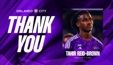 Orlando City SC Trades homegrown defender Tahir Reid-Brown to St. Louis CITY SC  