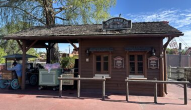 Westward Ho, a refreshment kiosk in Frontierland, has closed at Magic Kingdom to make way for Piston Peak construction. There are no construction walls surrounding the space yet.