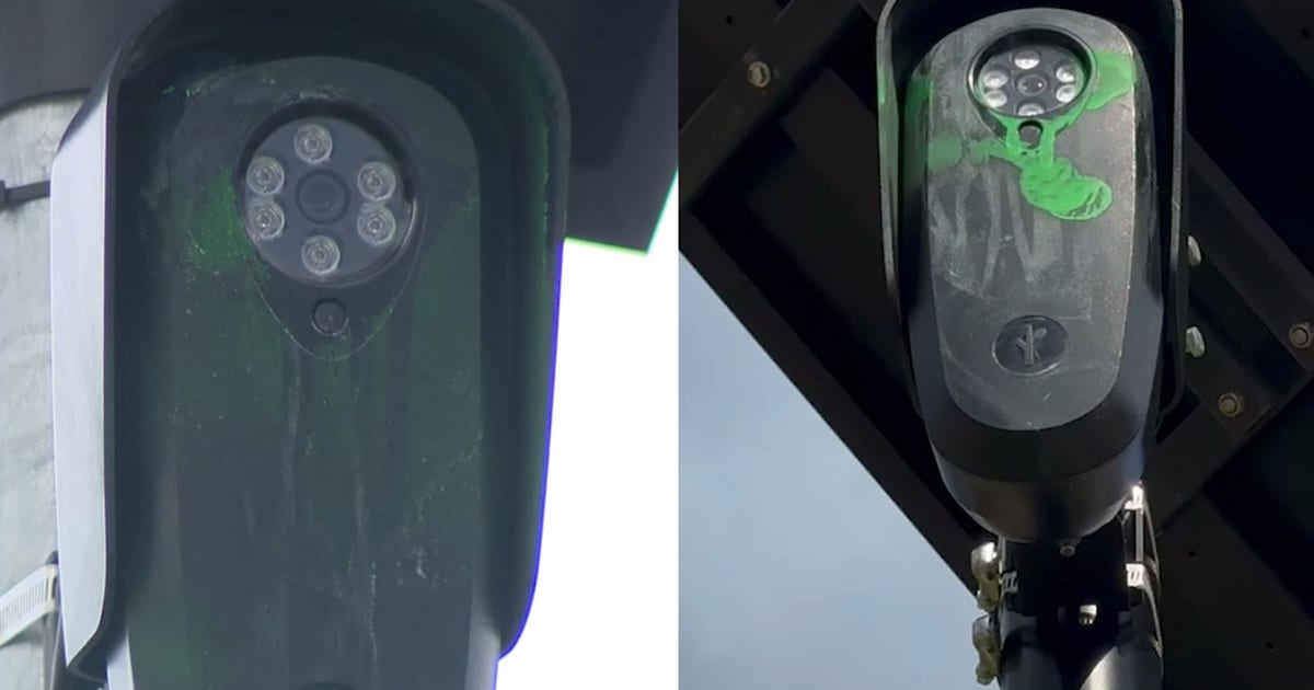 Orlando man accused of spray-painting Flock cameras across 2 counties