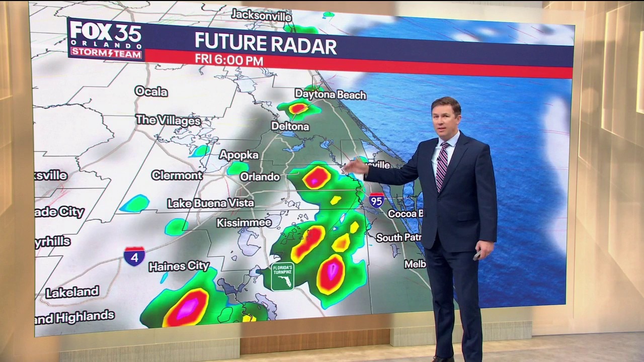 Orlando AM Weather Forecast: More showers and storms