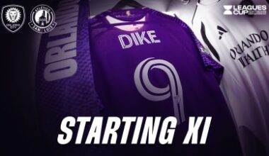 Orlando City Starting XI: A look at the Lions' starters and bench as they host Atlético de San Luis in the final Leagues Cup match of Phase One