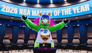 Orlando Magic's 'STUFF' named mascot of the year