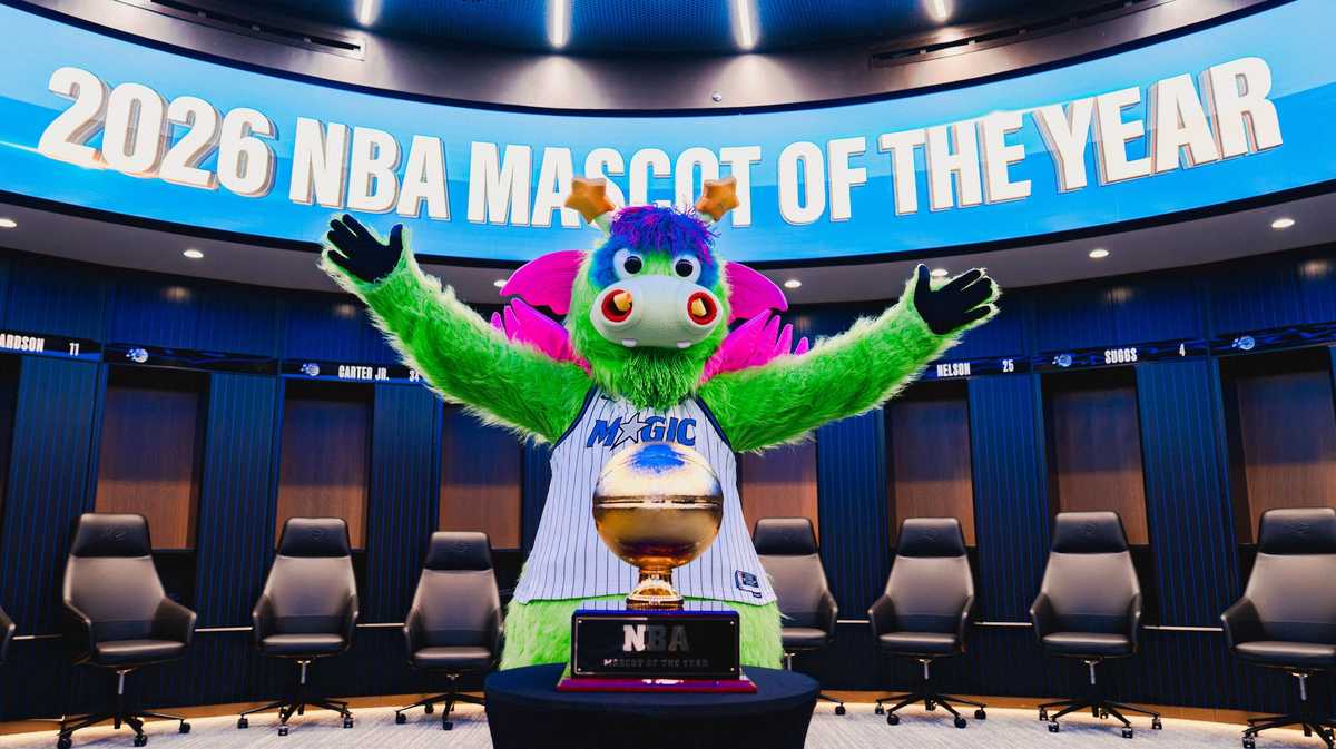Orlando Magic's 'STUFF' named mascot of the year
