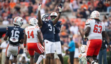 Two Key Auburn Defenders Expected to Be Healthy for Florida Game After Missing Week 2