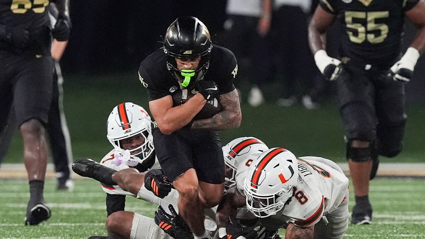 Wake Forest Second Half Surge Falls Short Against Fifth-Ranked Miami