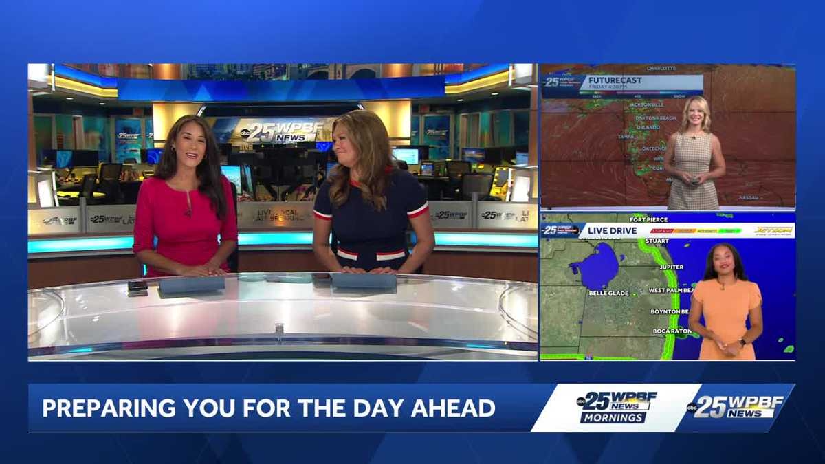 Hot with PM Storms for South Florida