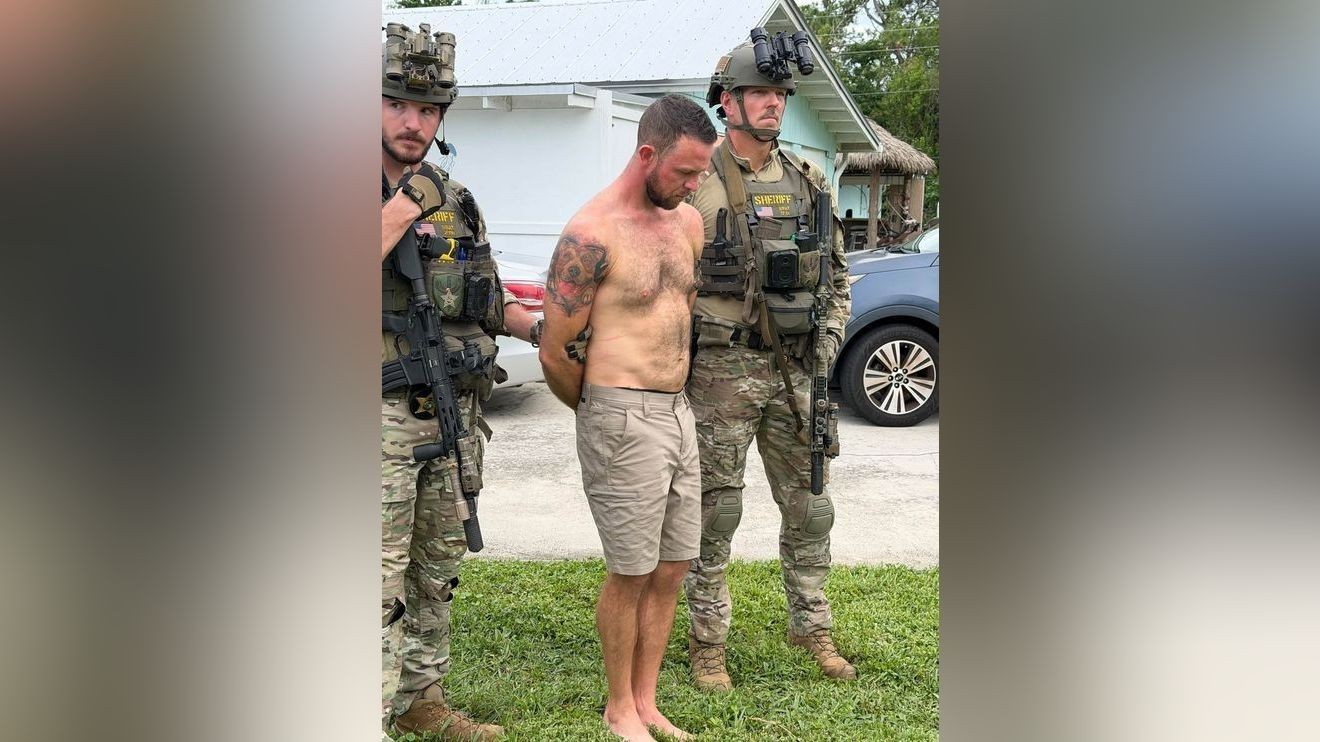 Armed subject captured after SWAT standoff, negotiations at Palm City home