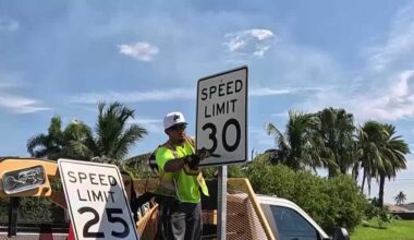 Cape Coral installs signs as residential speed limits drops