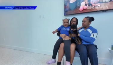 4-year-old battling cancer gets poodle wish granted by Make-A-Wish Southern Florida - WSVN 7News | Miami News, Weather, Sports