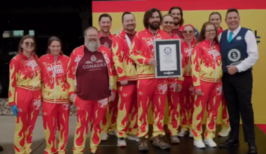 Slim Jim breaks own Guinness World Record for longest meat stick - WSVN 7News | Miami News, Weather, Sports