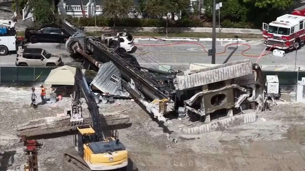 ‘Let’s see what’s not working’: Brickell Bay Drive reopens after rig collapse amid concerns from Miami officials - WSVN 7News | Miami News, Weather, Sports