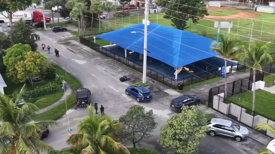 1 hospitalized after shooting at playground in North Miami Beach - WSVN 7News | Miami News, Weather, Sports