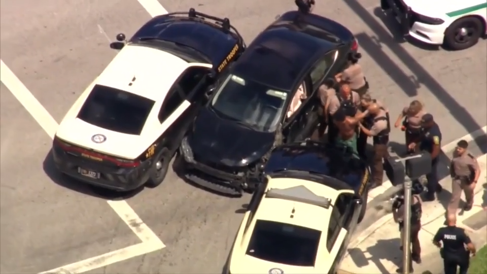 Baker Acted patient in custody after carjacking at Palmetto General Hospital, intense pursuit across Hialeah, NW Miami-Dade - WSVN 7News | Miami News, Weather, Sports