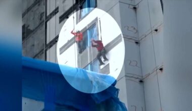 2 construction workers OK after scaffolding collapse in Miami - WSVN 7News | Miami News, Weather, Sports