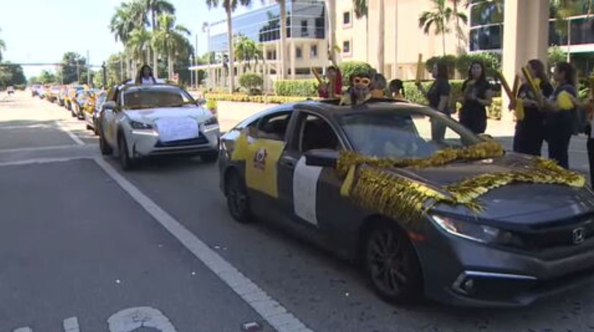 Joe DiMaggio Children’s Hospital hosts 4th annual parade recognizing National Pediatric Cancer Awareness Month - WSVN 7News | Miami News, Weather, Sports