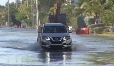 Coastal cities in South Florida brace for more prominent king tide flooding - WSVN 7News | Miami News, Weather, Sports