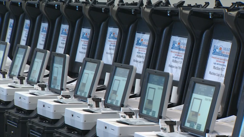 New Broward voting machines get tested for logic, accuracy ahead of general election - WSVN 7News | Miami News, Weather, Sports