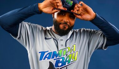 Rays reveal new “Tampa Bay” road gray uniforms