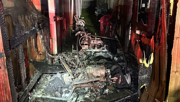 Martin County Fire Rescue extinguishes golf cart fire in Hobe Sound