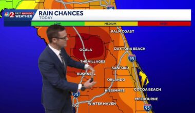 Stormy pattern continues Wednesday across Central Florida