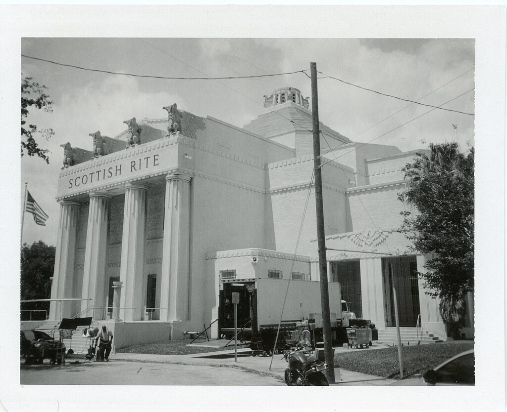 Scottish Rite Temple in Miami in 1924