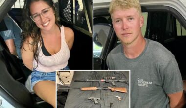 Florida lovebirds busted for firing off guns while drinking: cops