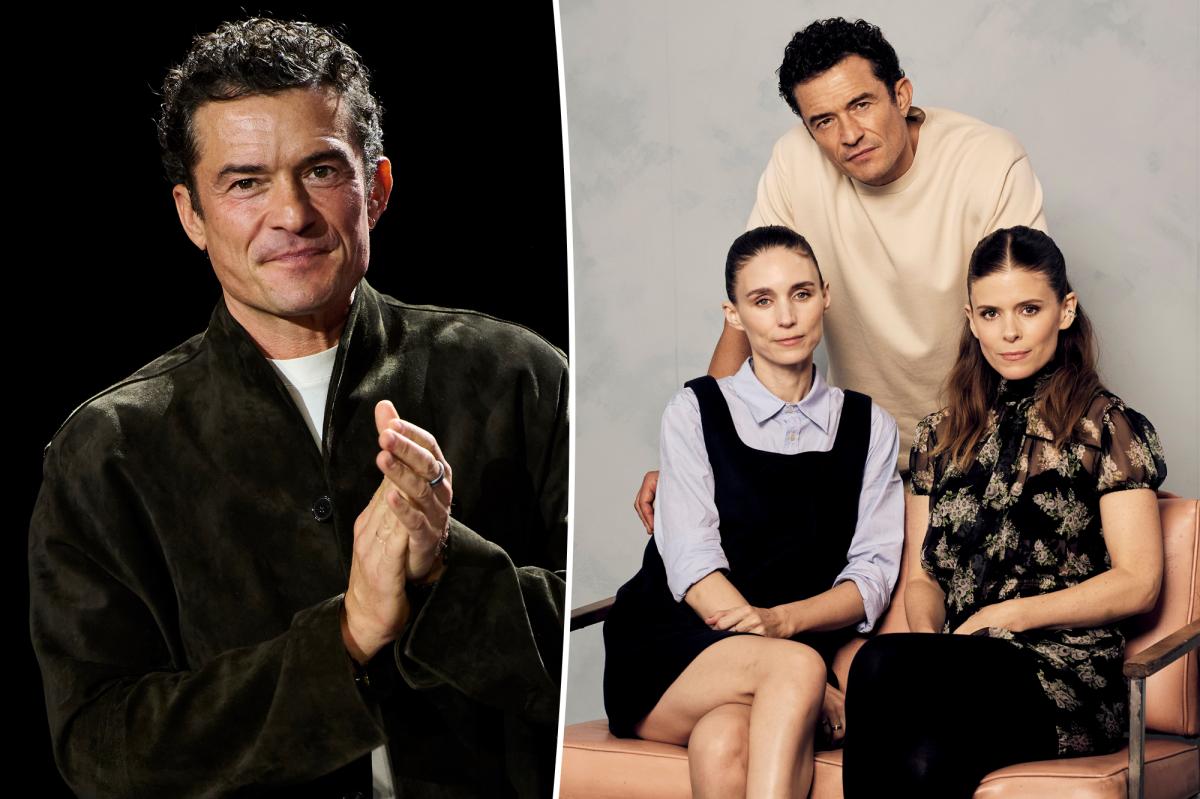 Orlando Bloom details 'Bucking Fastard' threesome scene with sisters Rooney Mara, Kate Mara