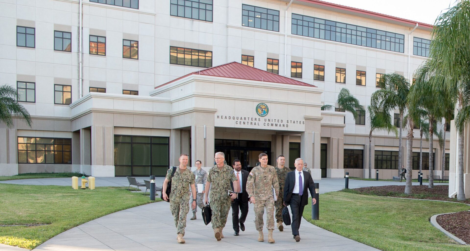 U.S. Central Command headquarters at MacDill Air Force Base in Tampa