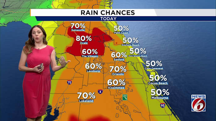 Remnants of Dolly could bring more rain to Central Florida this week. Here’s how much