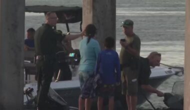Man on personal watercraft dies after being struck by lightning, authorities say