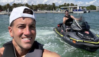Friend of Utah father struck by lightning while jet skiing near Egmont Key describes final moments