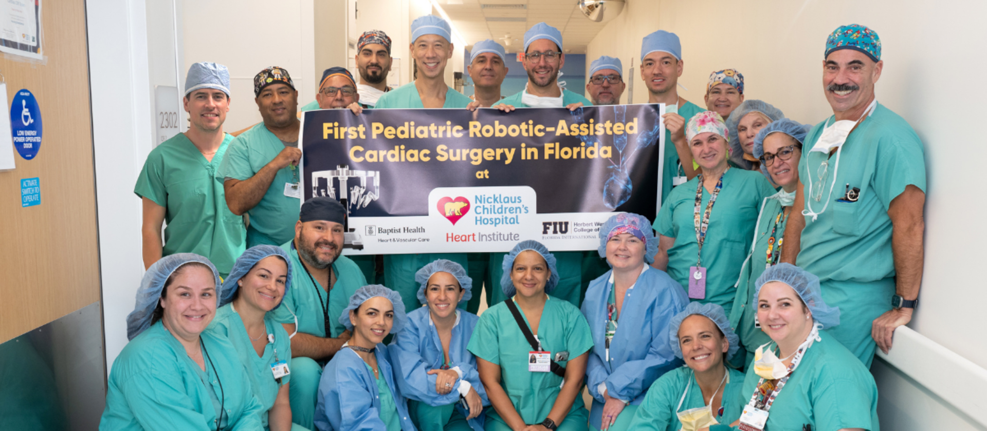 Florida’s first pediatric robotic heart surgery showcases the power of academic medicine