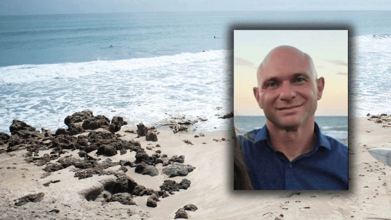 The Martin County Sheriff’s Office recovered a body floating near a Stuart beach Tuesday. MCSO said the body was found near the House of Refuge near Southeast MacArthur Boulevard. It was not immediately clear whether the body is that of Michael Anthony Debevec II, an Oklahoma man who was reported missing Wednesday, Aug. 26. (MCSO, Leah Voss/TCPalm.com via AP)