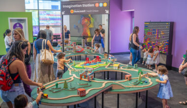 All Aboard! Interactive Train Exhibit Opens At Glazer Museum