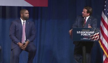 Florida governor's race: DeSantis backs Byron Donalds as Republicans rally in Tampa