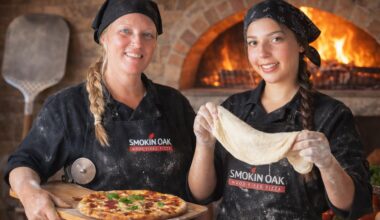 Smokin’ Oak Offers Wood-Fired Pizza And Self-pour Taps